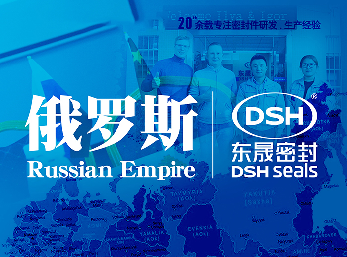 俄罗斯液压机器制造行业的国外客户来访爱密特密封公司参观及工作洽谈！